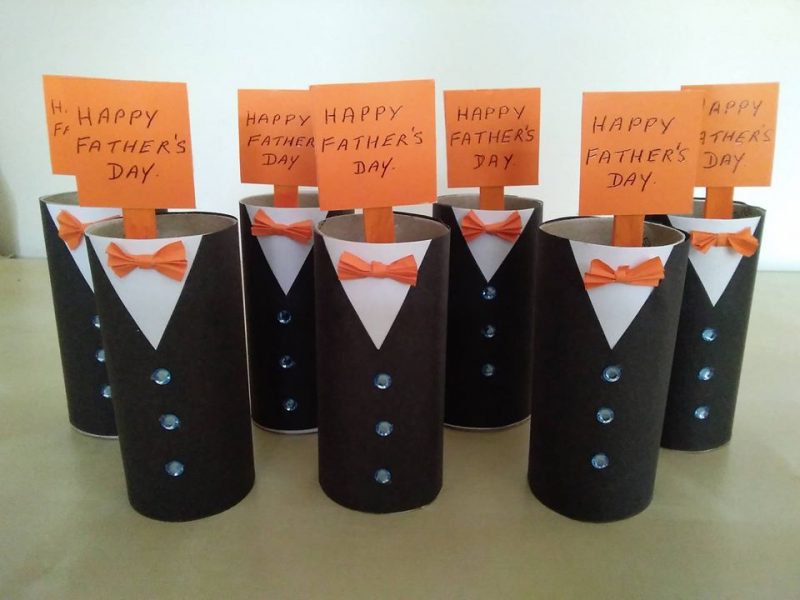 Rockdale Housing Father's Day table decorations - Rockdale Housing